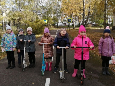 Картинка к материалу: «Посетили Автогородок»