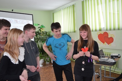 День всех влюбленных в Тихвинской специальной коррекционной школе-интернат